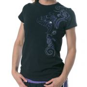 Maui Magic - Butterfly Tee - Moonless Night